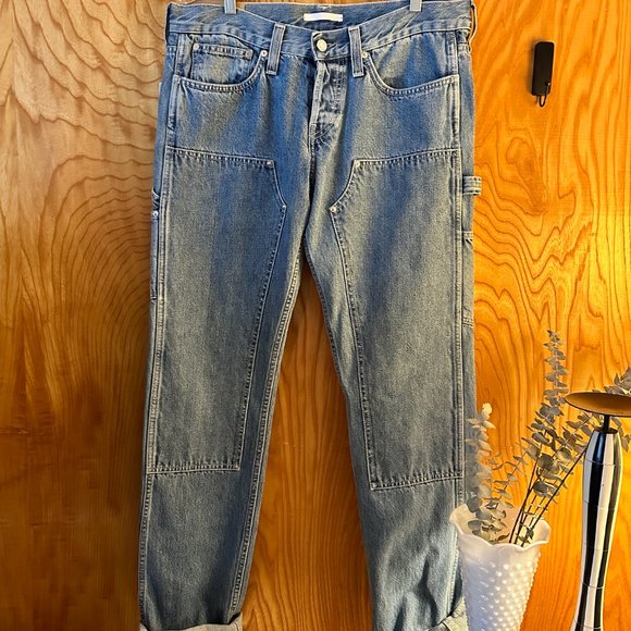 HELMUT LANG NWT *Unisex* Skinny/Straight-Leg Carpenter Jeans - Picture 3 of 8